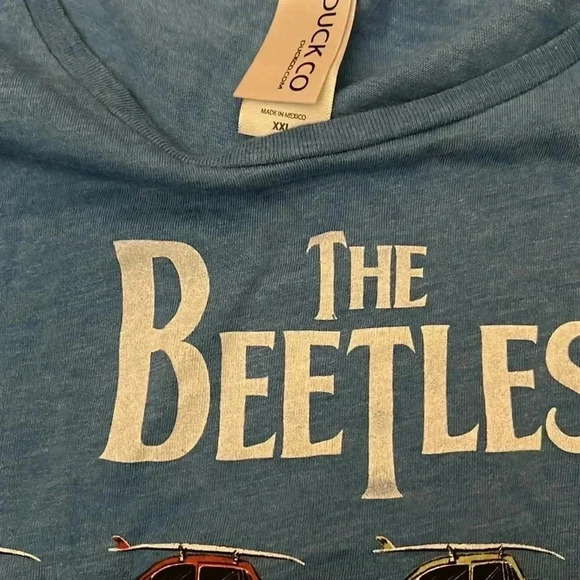 T Shirt The Beetles VW Laguna Beach CA Size XXL - Picture 3 of 3